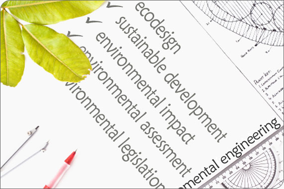 Environmental engineering: ecodesign, sustainable enviroment, life cycle assessment, environmental legislation and environmental analysis.